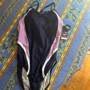 Speedo nwt navy swimsuit size 14